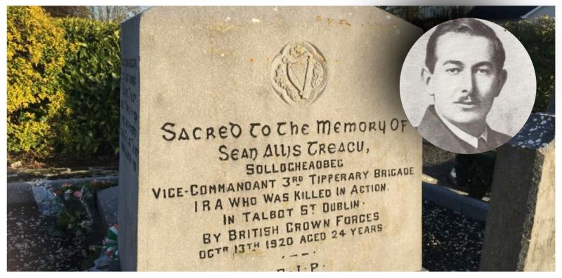 Kilfeacle to mark 105th Seán Treacy commemoration honouring Tipperary revolutionary