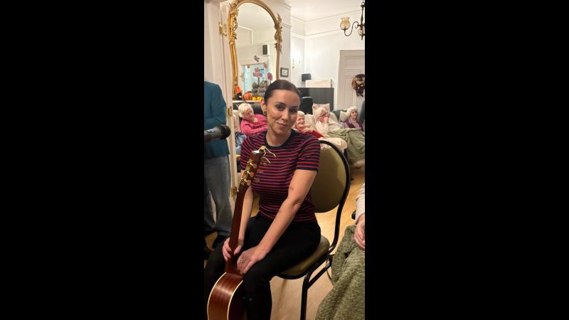 WATCH: Una Healy brings music and smiles to Ardeen Nursing Home Residents