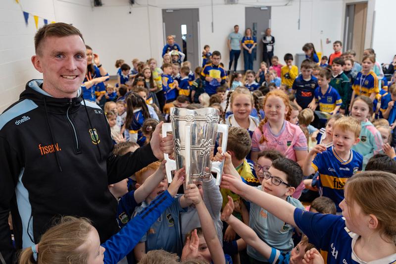 Three-time All-Ireland winner for Tipperary returns to his former school 