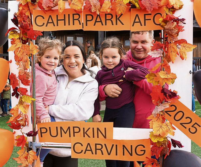 Fun day out for all as Tipperary soccer club hosts Halloween Trail and Pumpkin Carving event