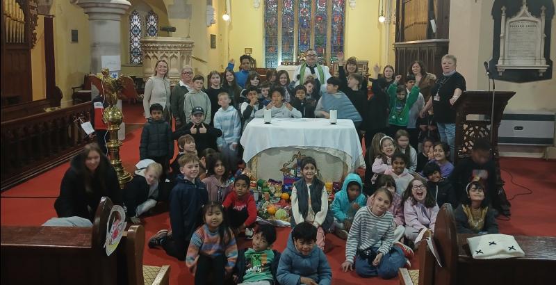 School kids make generous donation to Clonmel Community Soup Kitchen and Food Bank