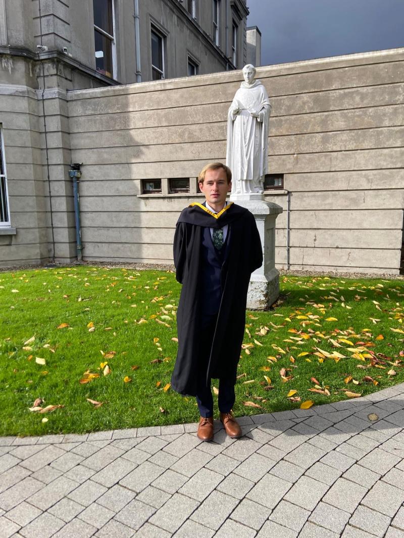 CONGRATS! Student from Tipperary receives two awards at graduation from MIC
