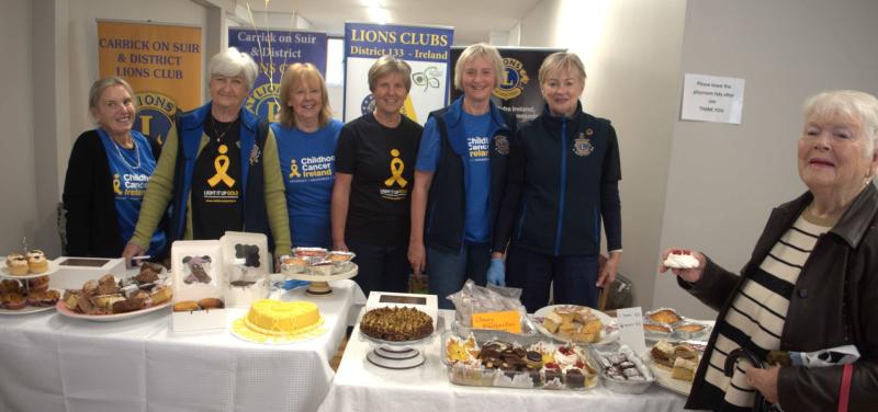 Carrick-on-Suir Lions Club cake sale raised thousands of euros for children's cancer charity