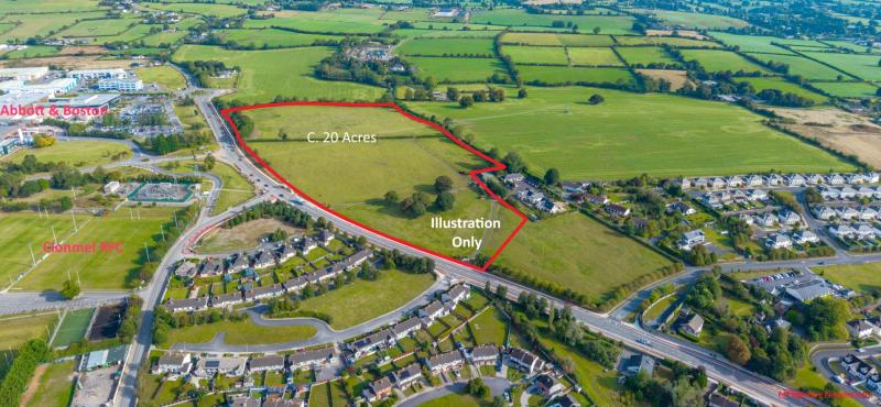 &euro;4.5 million zoned land sale sees top developers compete for prime 20-acre site 