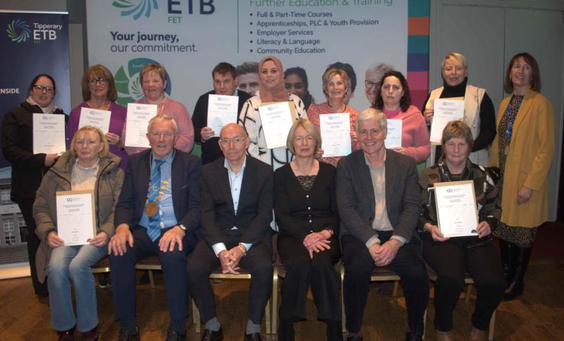 Certs awarded to 186 graduates of further education courses based in Carrick-on-Suir