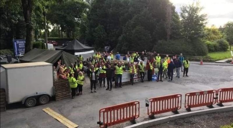 BREAKING: Protest outside IPAS centre in Tipperary finally ends after 18 months