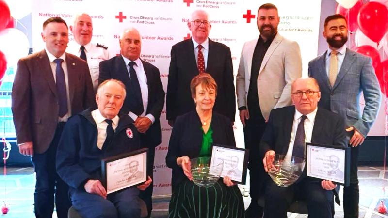 Tipperary member of Irish Red Cross receives Lifetime Achievement Award