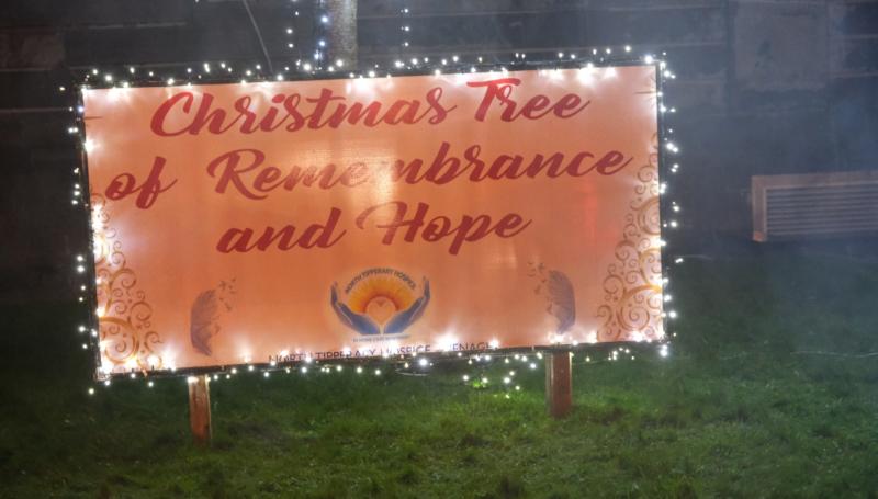 Hospice Tree of Remembrance Lit in poignant ceremony on courthouse steps