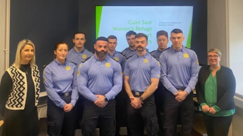 A BIG FELLA! New Tipperary gardaí certainly have a lot of 'muscle'