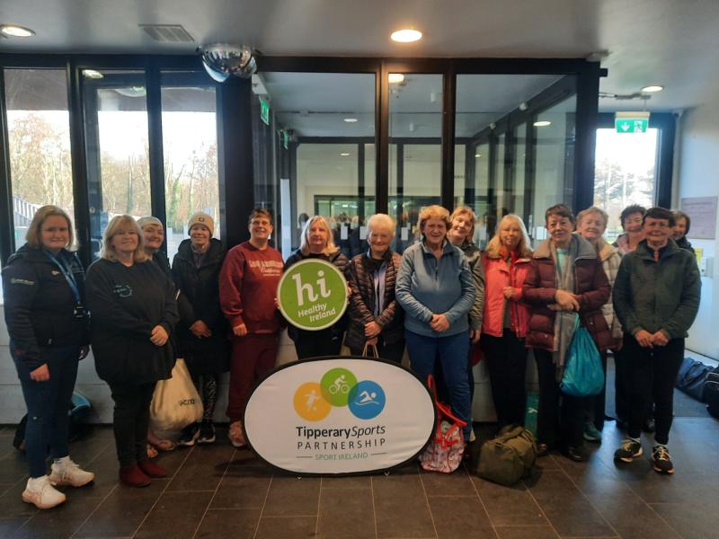PICTURE: Tipperary swimmers celebrate after completing 12-week programme