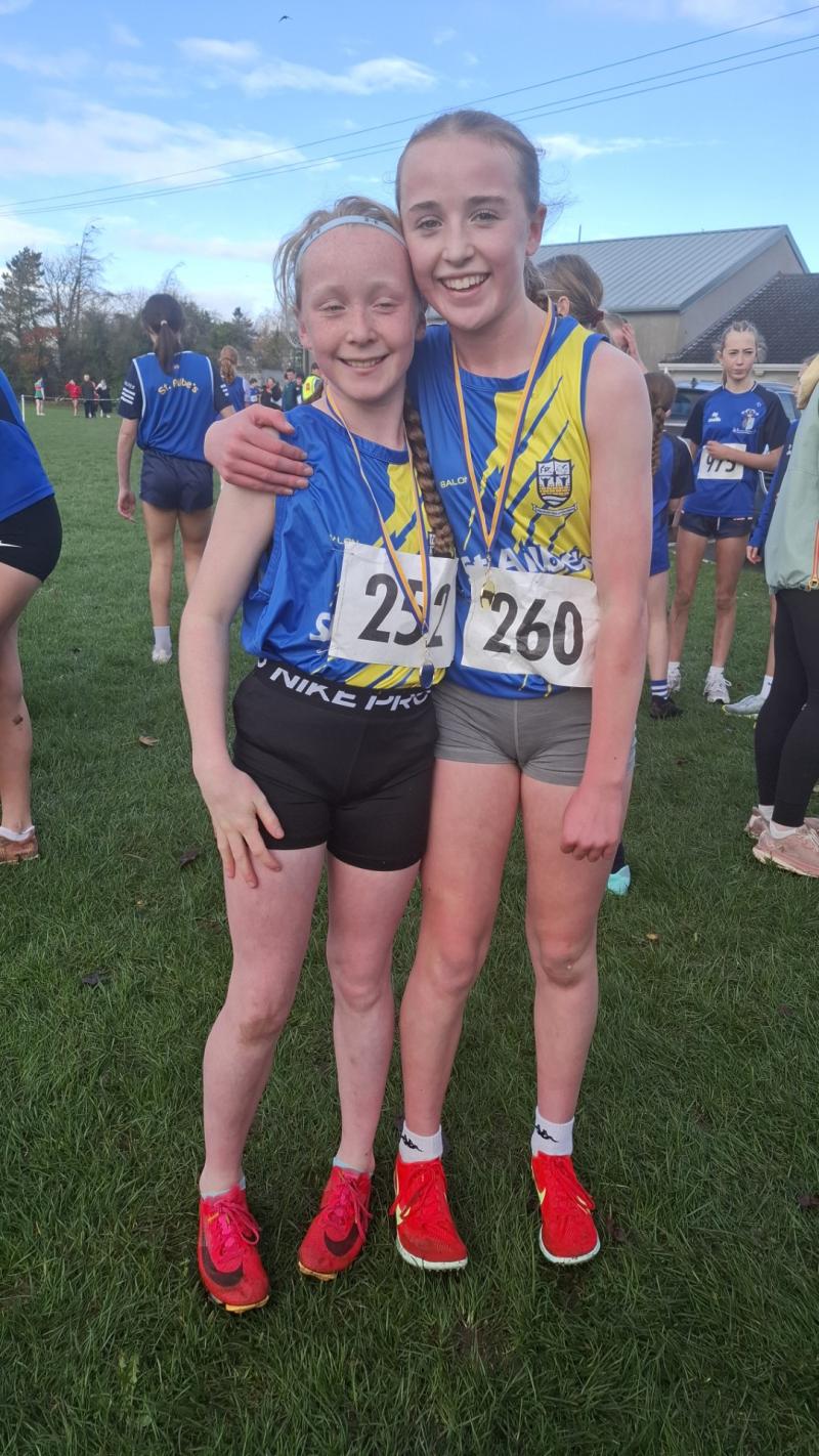 PICTURE: Celebrations as Tipperary sisters win medals at Cross Country championship