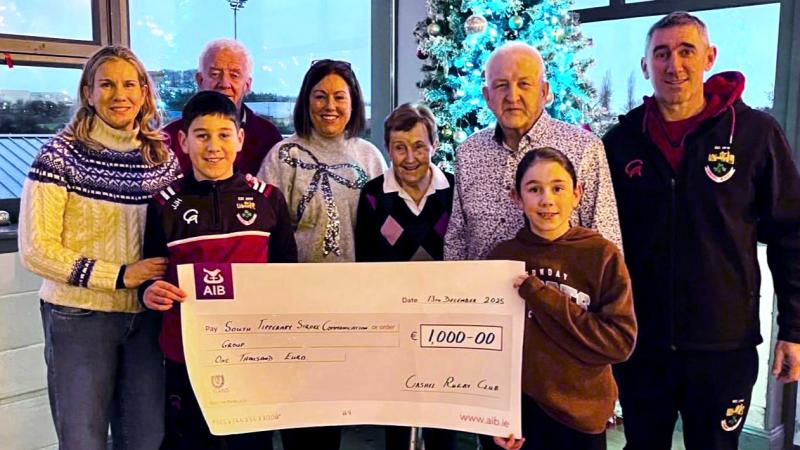&euro;1,000 raised for Tipperary stroke group in honour of beloved late Tipperary man