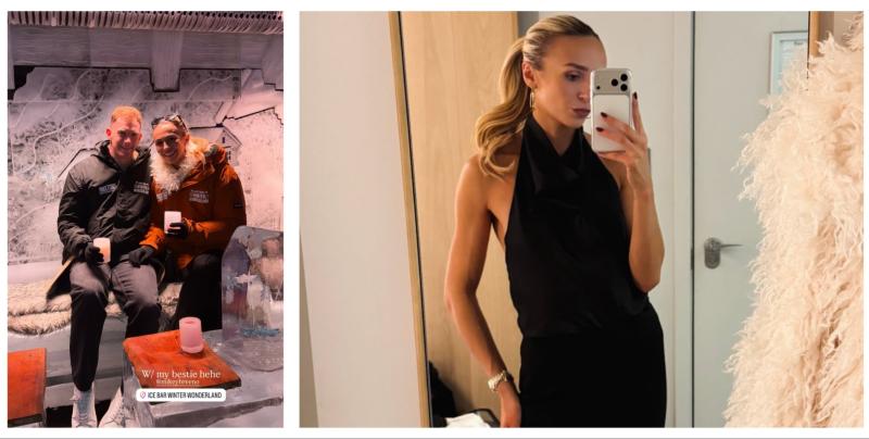 IN PICTURES: Sharlene Mawdsley and Mikey Breen enjoy festive London getaway together