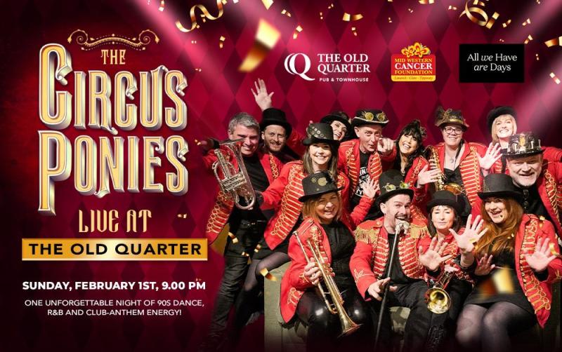 The Circus Ponies take over the Old Quarter this February Bank Holiday