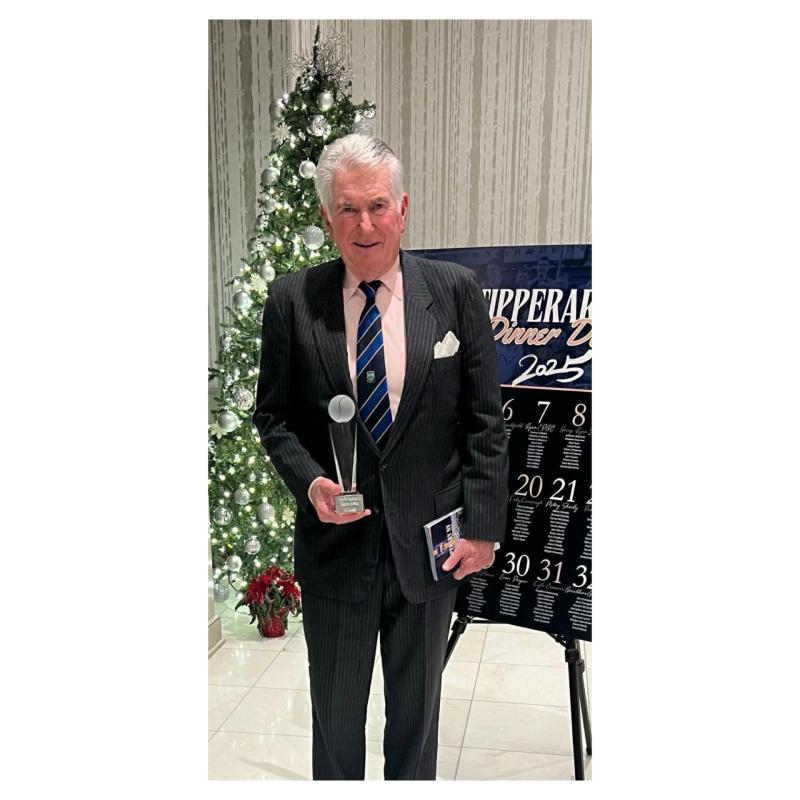 Inaugural Teresa Crowe Award presented in New York to John Grogan from Tipperary