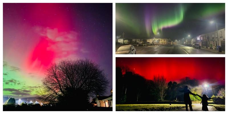 PICTURES: Tipperary people catch rare glimpse at Northern Lights