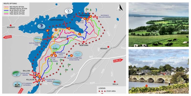 Future of Ballina to Dromineer greenway appears uncertain amid route selection challenges