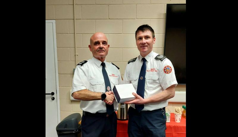 Tipperary Station Officer retires after 31 years of dedicated service