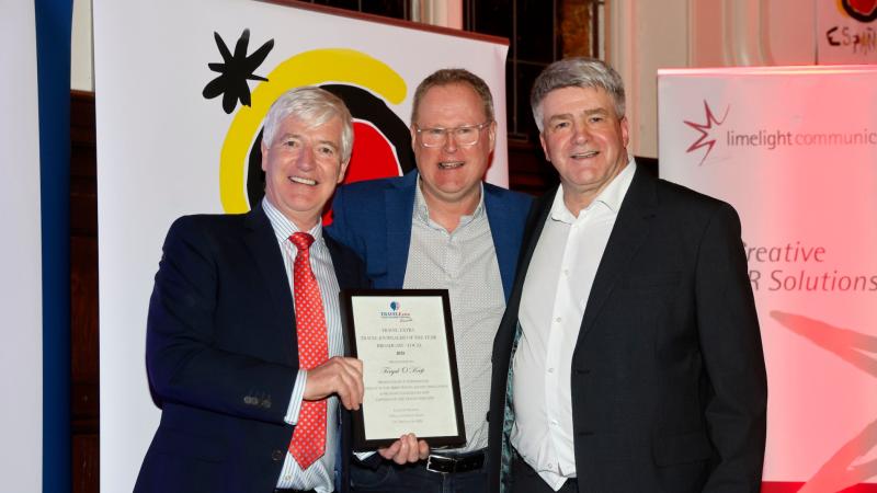 Tipperary journalist wins Local Broadcaster of the Year at Travel Extra awards