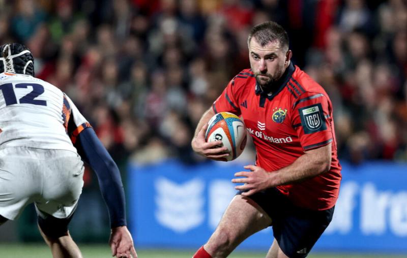 Munster secure Diarmuid Barron contract extension keeping hooker at province until 2028