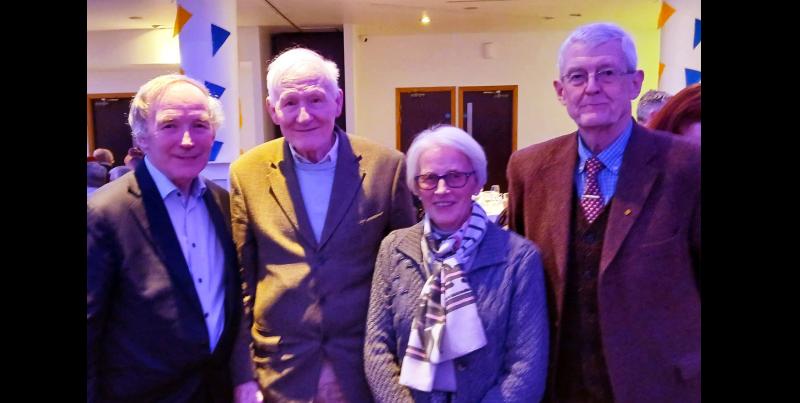 Interesting seating arrangements at the Tipperary Dublin Association annual awards