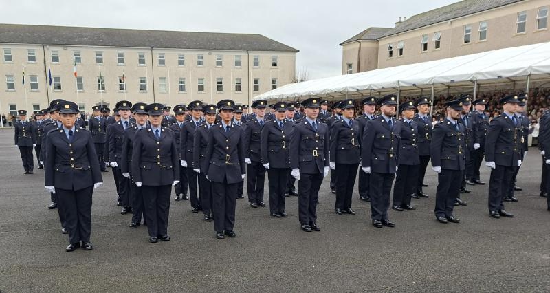 &lsquo;Great occasion&rsquo; in Templemore as over a hundred new garda&iacute; graduate