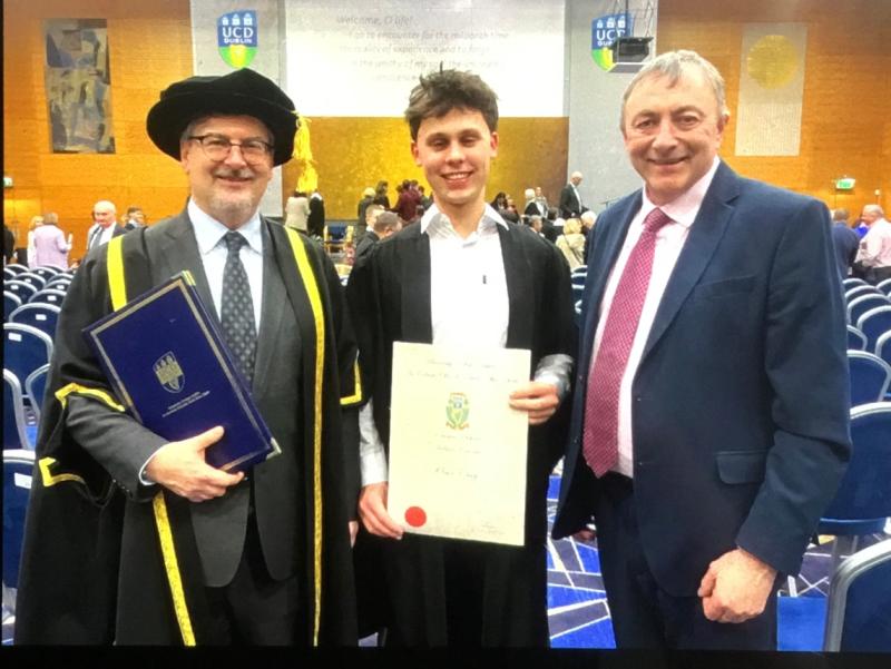 CONGRATS! Tipperary school celebrates as past student wins prestigious award