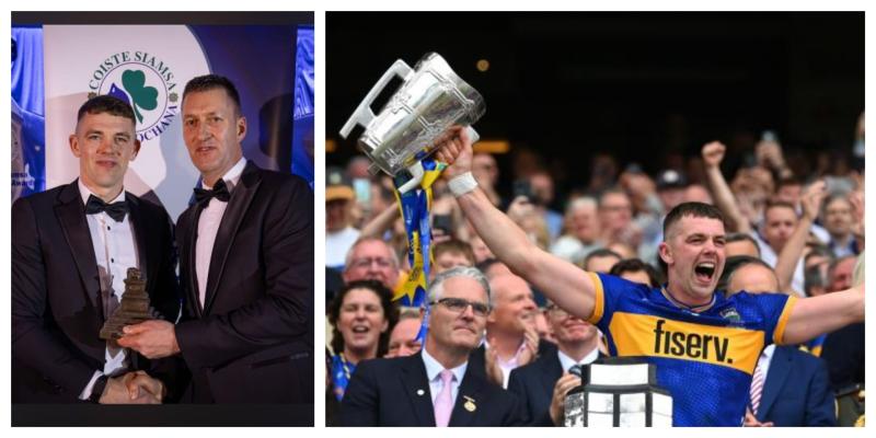 Tipperary hurler Ronan Maher honoured with Garda Sport Star award for hurling success