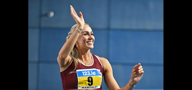 Sharlene Mawdsley will compete at National Indoor Athletics Championships