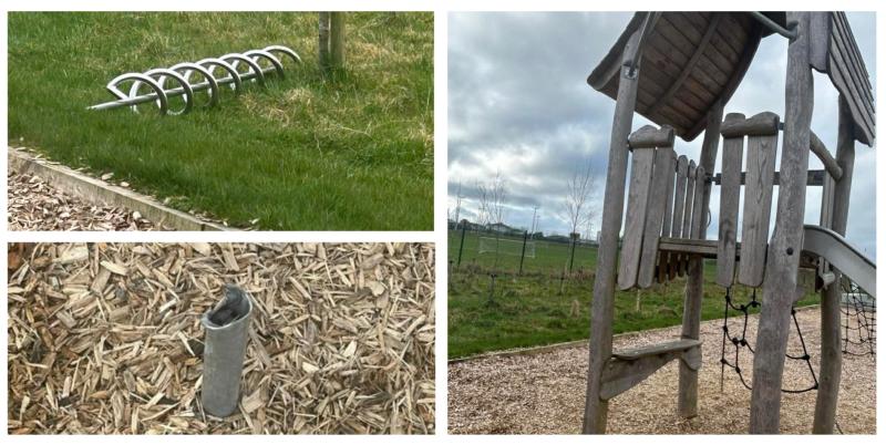 Playground in Tipperary vandalised as spiral pole now a serious safety hazard for children