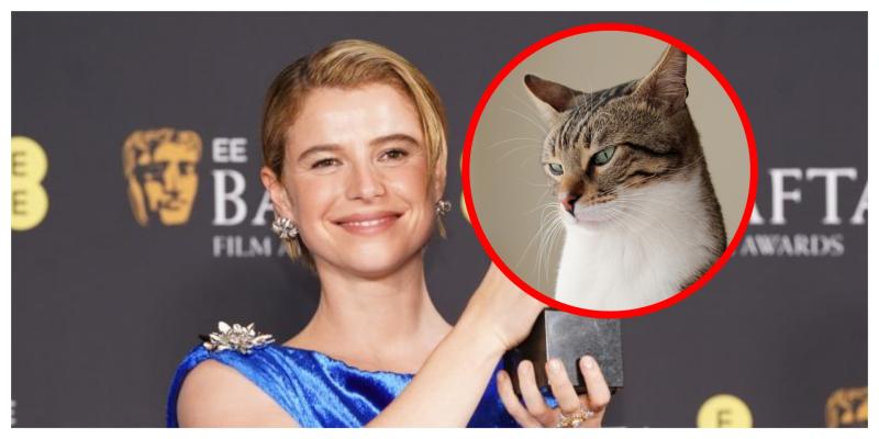 Hollywood star and Thurles Ursuline alumni Jessie Buckley caught in a 'purr-fect' storm