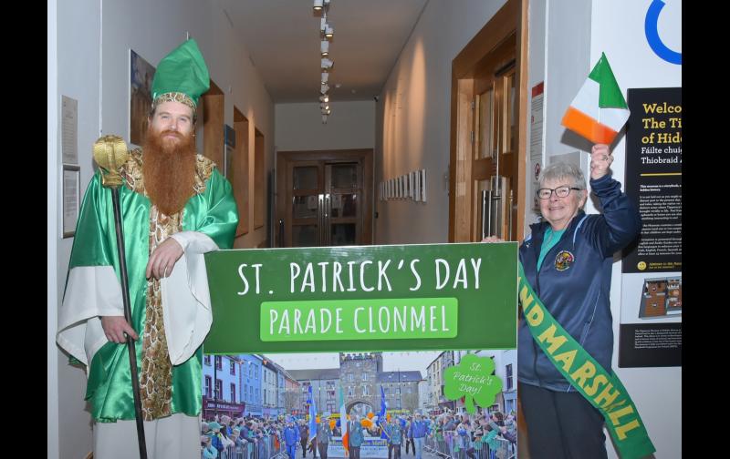 A Tipperary Comhaltas volunteer  is awarded the Grand Marshal honour on St Patrick's Day