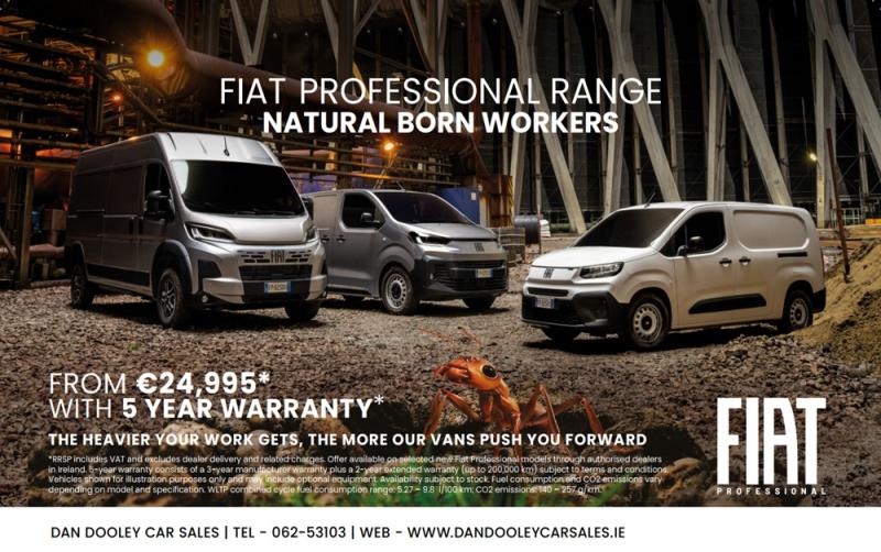 Dan Dooley Car Sales - Authorised dealer for Fiat, Fiat Professional and Jeep in Ireland
