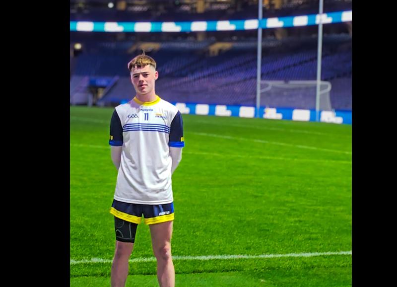 Young Carrick-on-Suir footballer represented Tipperary in Croke Park competition