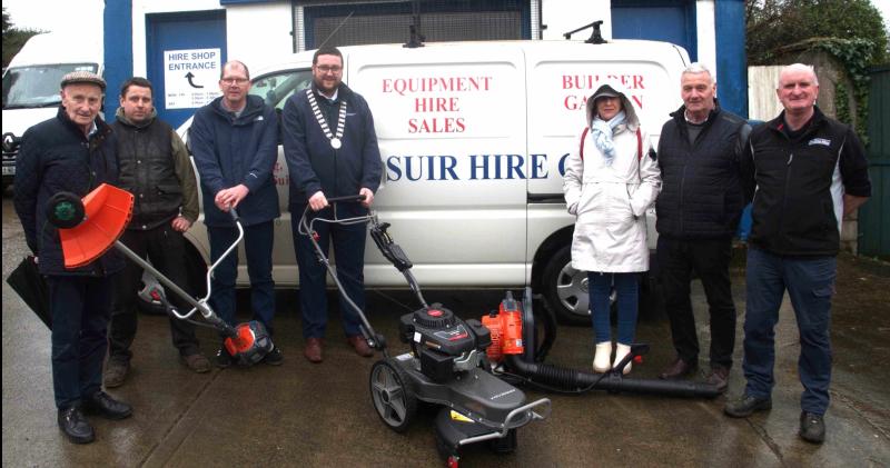Tidy towns group purchases new gardening tools thanks to Tipperary County Council grant
