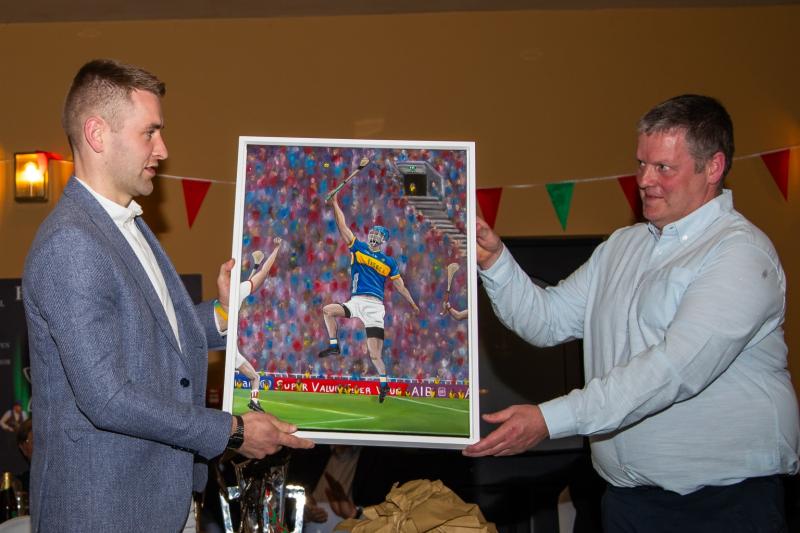 IN PICTURES: Tipperary's Hurler of the Year given special gift by club at medal presentation