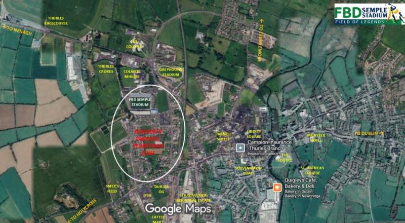 LATEST: Garda parking plan issued for fans travelling to Tipp v Cork at Semple Stadium