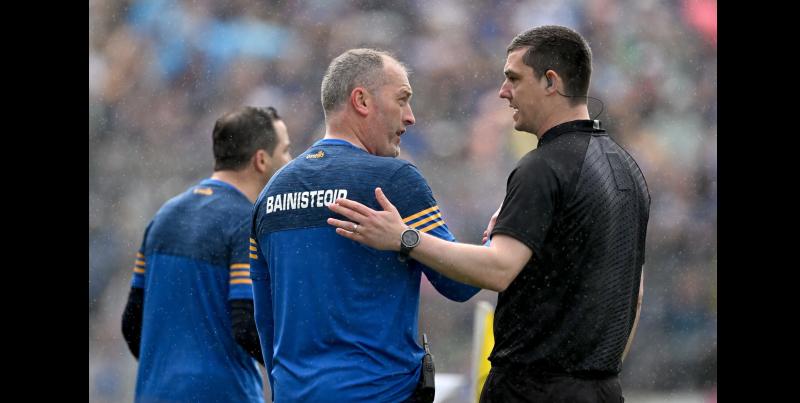 BREAKING: Liam Cahill facing significant suspension after sending off against Limerick