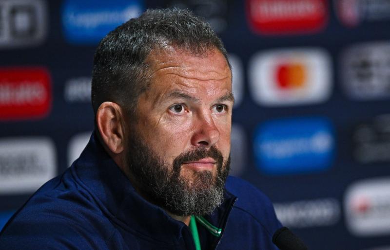 Andy Farrell named as the new Lions head coach 