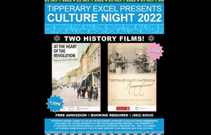 Tickets still available for showing of short films at Excel centre in Tipperary town