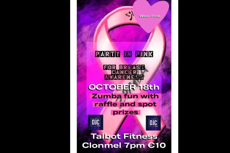 Fundraiser for breast cancer awareness  to be held in Clonmel