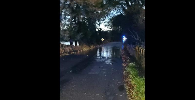 Warning issued about danger of Tipperary roads after heavy flooding