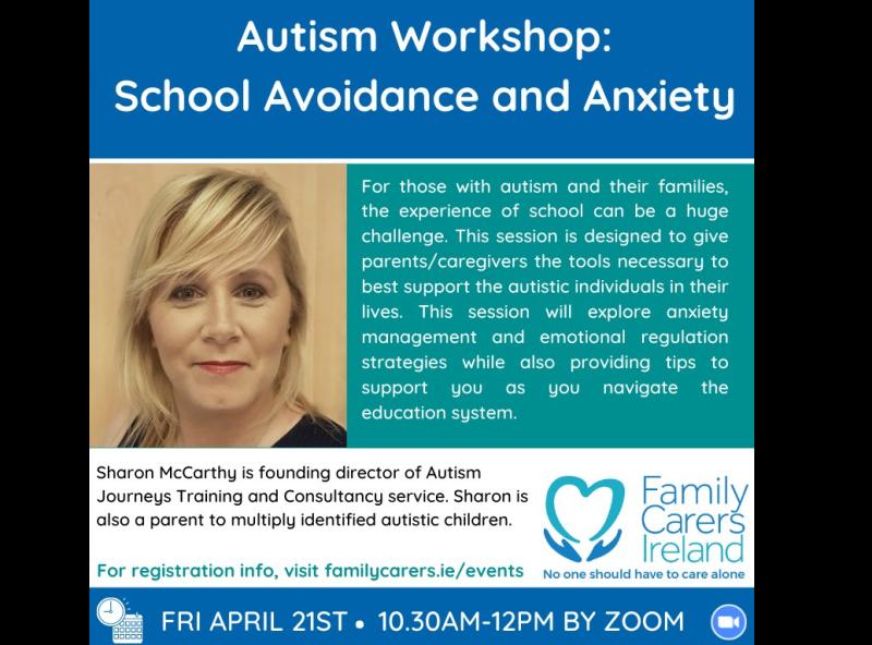 Tipperary people invited to participate in autism workshop