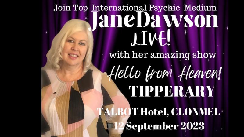 Tipperary hotel to host top international psychic medium 
