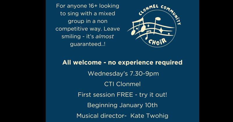 New choir set up in a Tipperary town is generating a lot of interest
