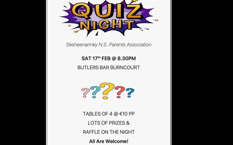 Quiz night to support Tipperary national school