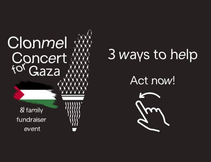 Tipperary fundraising event to be held to raise runds for the people of Gaza