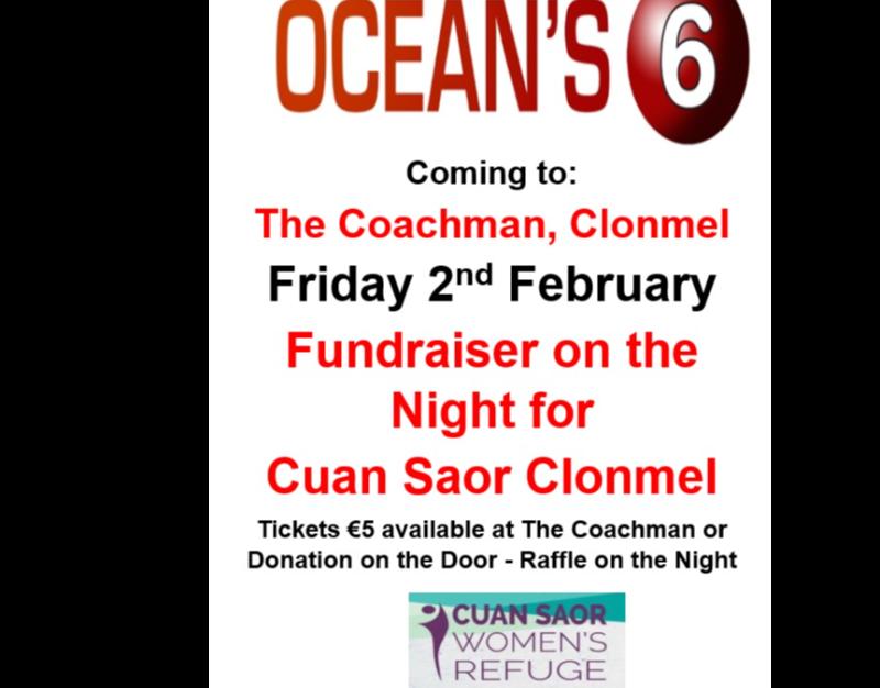 Fundraiser for Tipperary women's refuge centre to be held in Clonmel