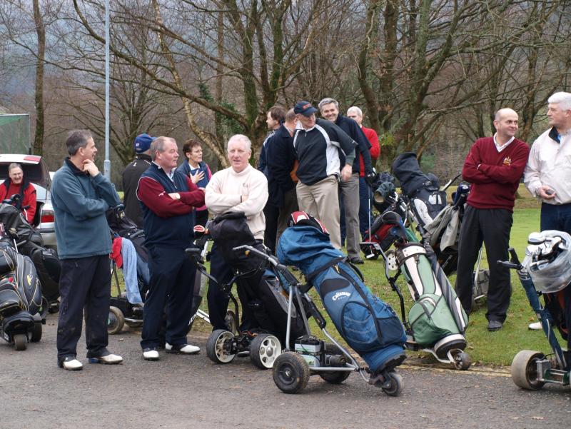 Golf in Tipperary: Captains' Drive-in at Clonmel Golf Club on New Year's Day