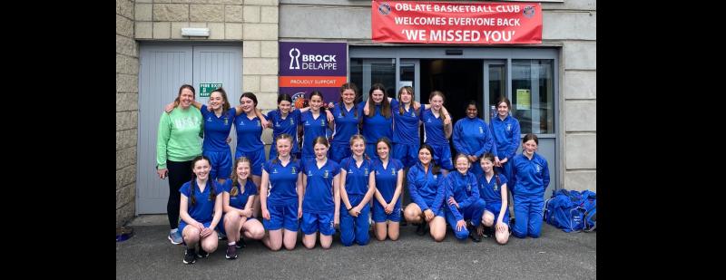 Ursuline first-year basketball team play in the All Ireland Quarter Final 